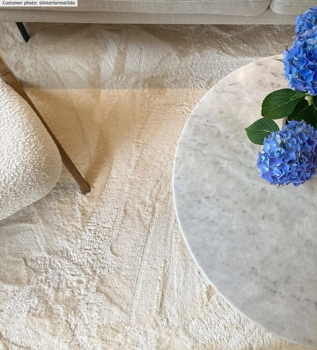 Shaggy szőnyeg - Aranga Super Soft Fur (bézs)