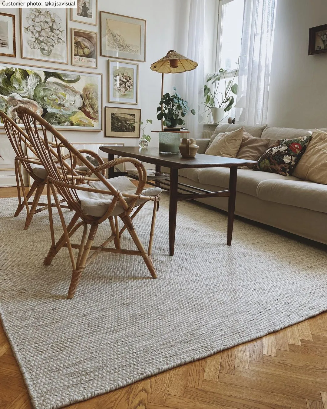 Gyapjúszőnyeg - Otago (természetes)