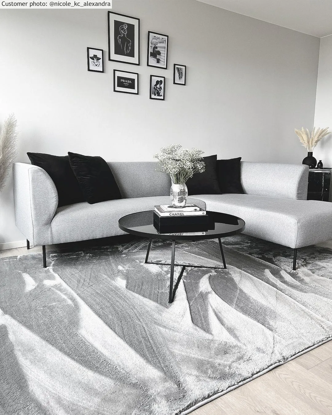 Shaggy szőnyeg - Aranga Super Soft Fur (szürke)