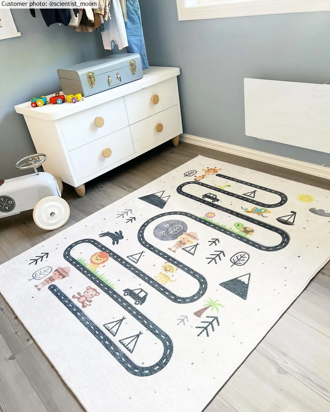 Gyermek szőnyeg - Safari road