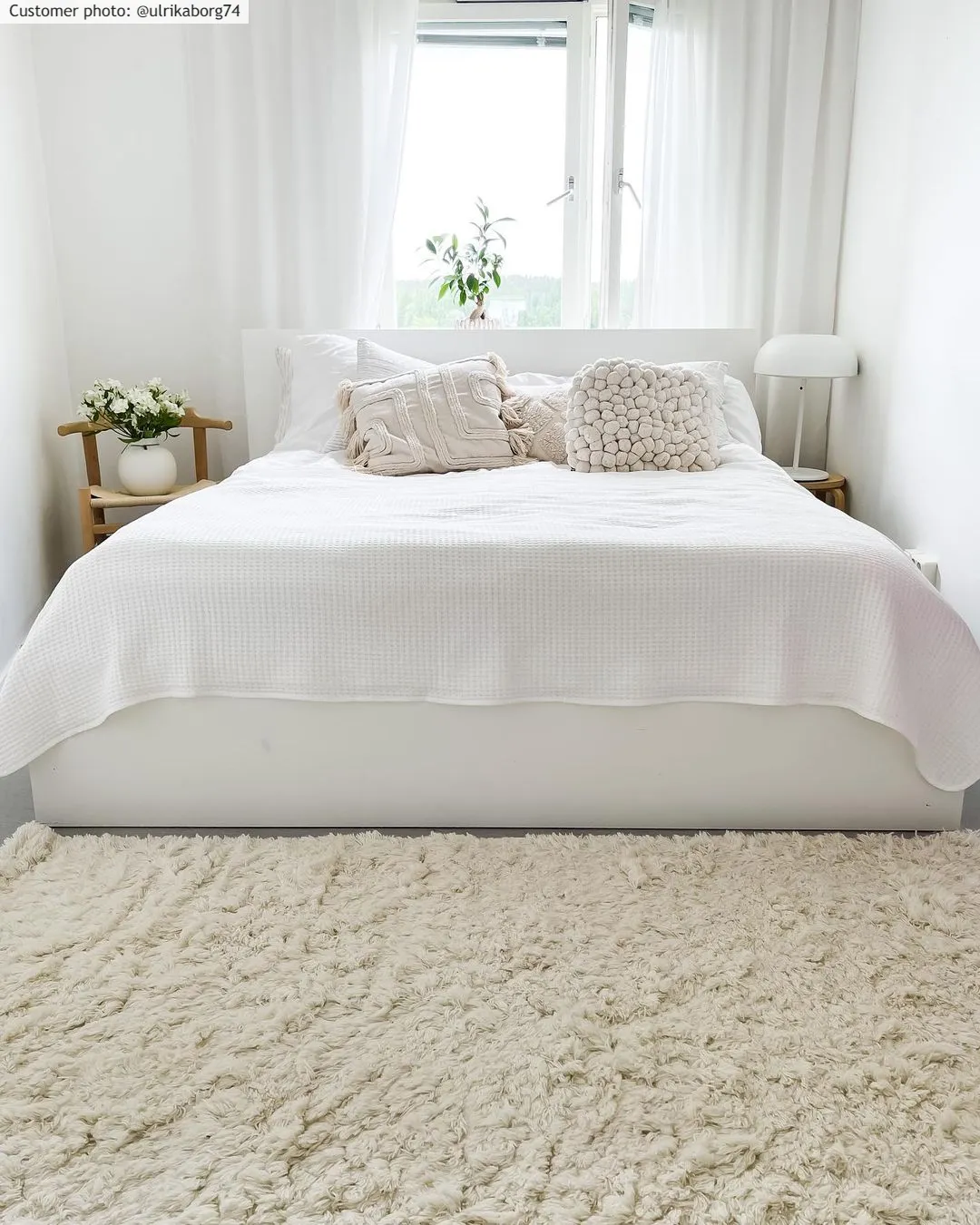 Gyapjúszőnyeg - Aliste Wool Shaggy (snow white)