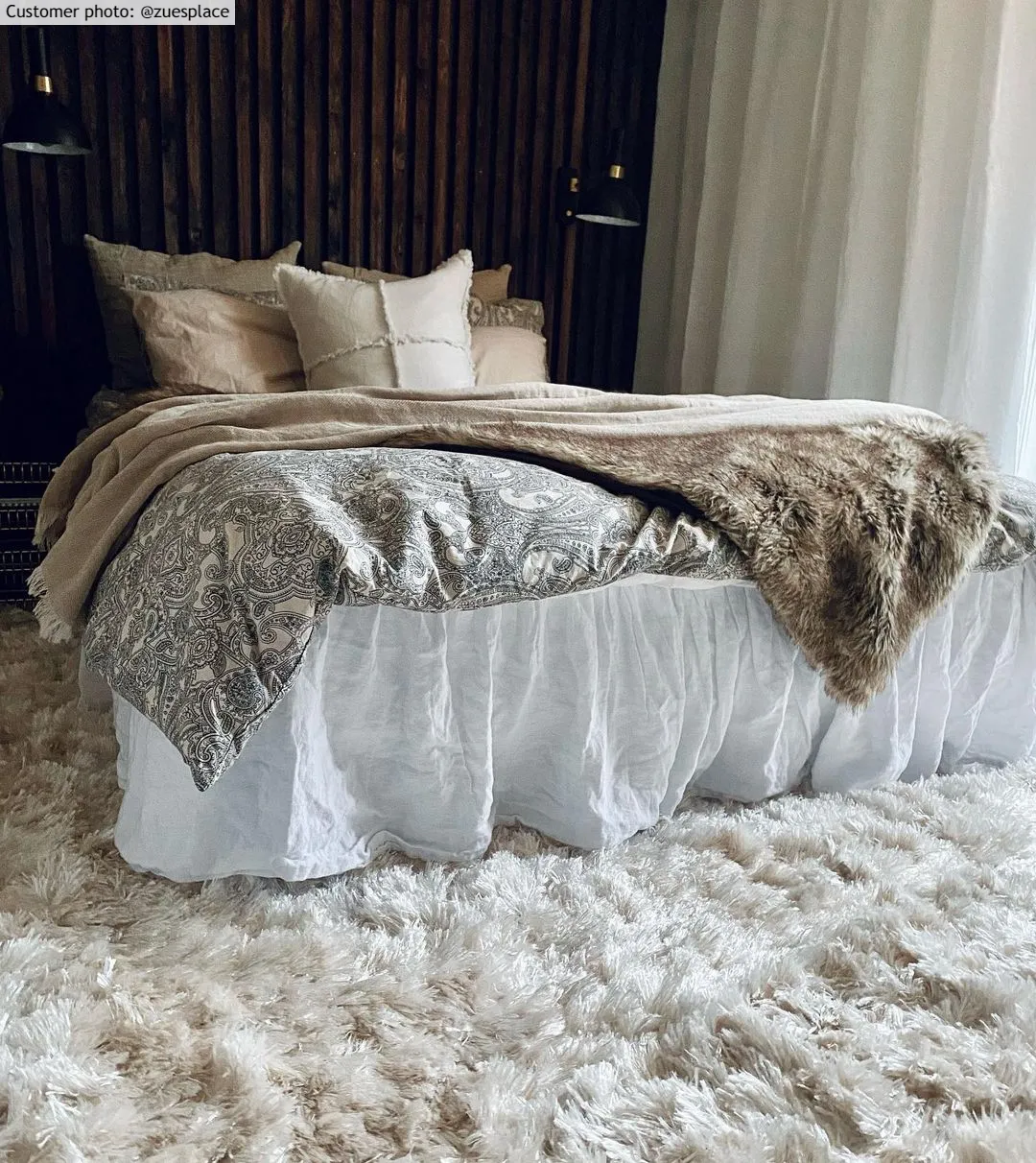 Shaggy szőnyeg - Janjira (offwhite)