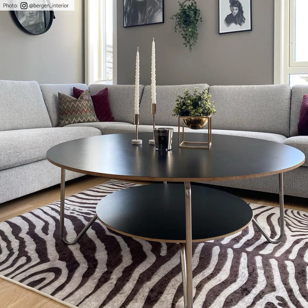 Wilton szőnyeg - Zebra (fekete/fehér)